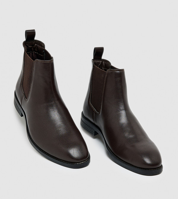 R&B  Chelsea Boots - Dark Brown Chelsea Boots