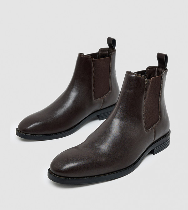 R&B  Chelsea Boots - Dark Brown Chelsea Boots