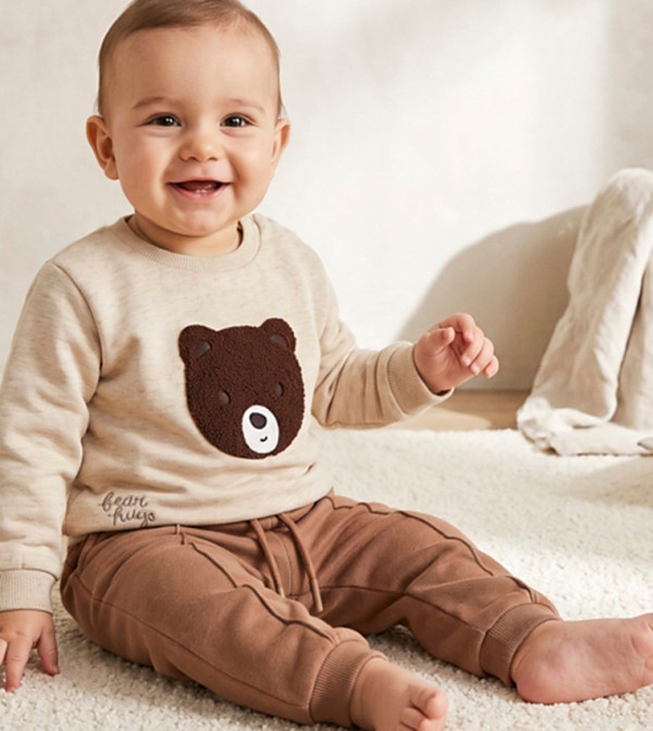 R&B  Sweatshirts - Beige Sweatshirts