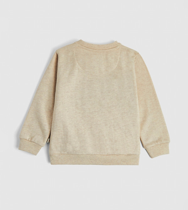 R&B  Sweatshirts - Beige Sweatshirts