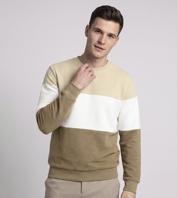 R&B  Sweatshirts - Brown Sweatshirts