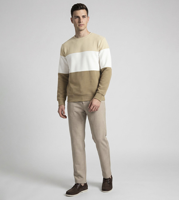 R&B  Sweatshirts - Brown Sweatshirts