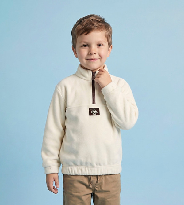 R&B  Sweatshirts - Ivory Sweatshirts