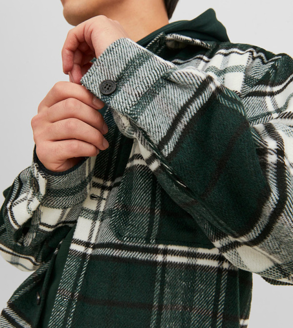 Jack & Jones Jack & Jones - Green Casual Shirts