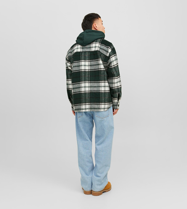 Jack & Jones Jack & Jones - Green Casual Shirts