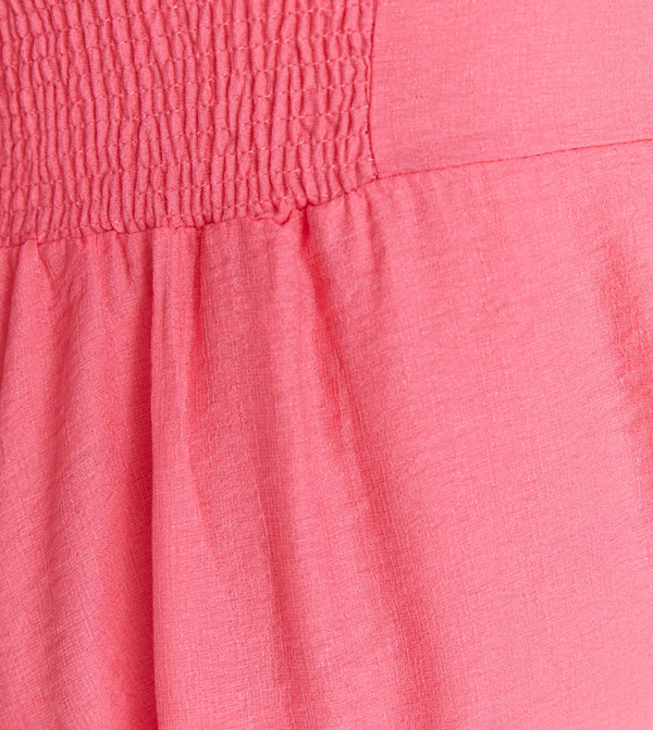 Trendyol  Plus Size - Pink Casual Dress