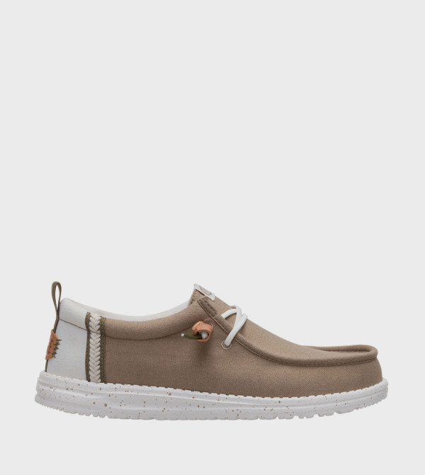 HEY DUDE  resort-vacation-sets - Brown Casual Slip-ons