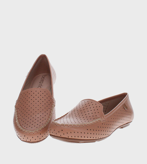 Beira Rio  - Nude Casual Slip-ons