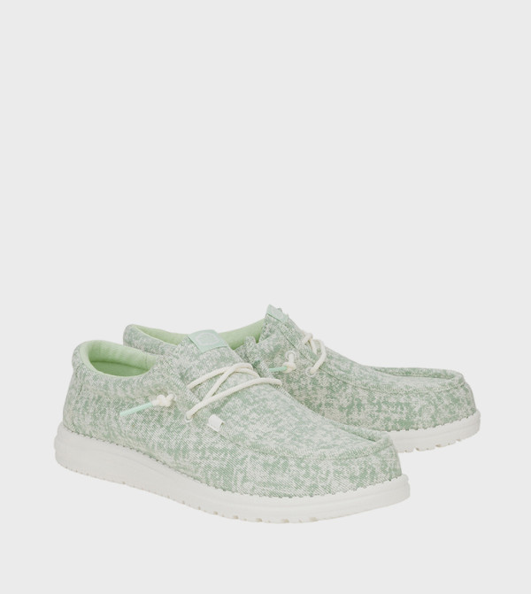 HEY DUDE HEY DUDE - Green Casual Slip-ons