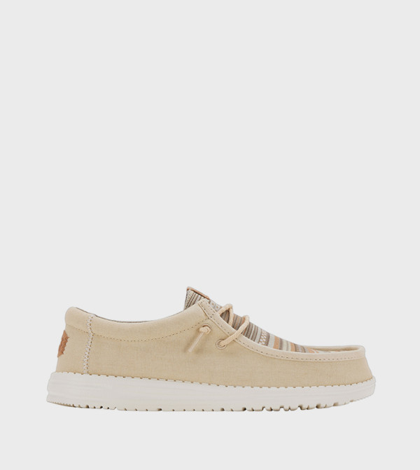 HEY DUDE  resort-vacation-sets - Beige Casual Slip-ons