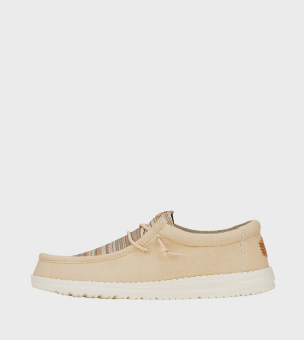 HEY DUDE  resort-vacation-sets - Beige Casual Slip-ons