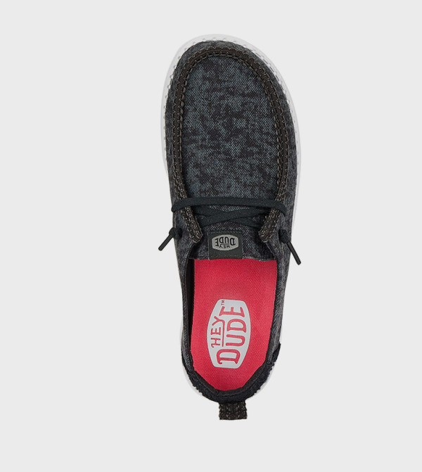 HEY DUDE HEY DUDE - Black Casual Slip-ons