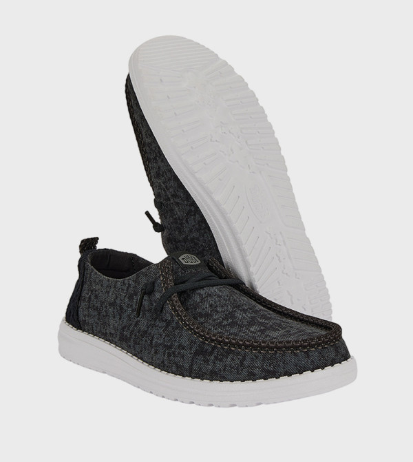 HEY DUDE HEY DUDE - Black Casual Slip-ons