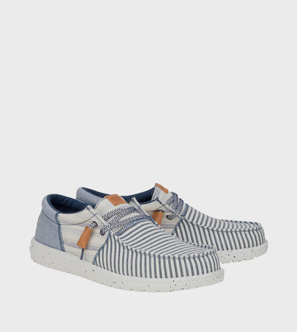 هاي دود caution-hottest-deals-om - أزرق Casual Slip-ons