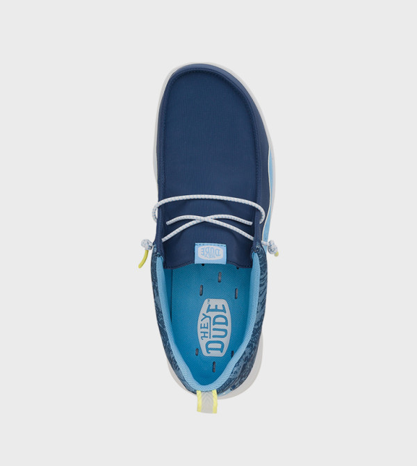 HEY DUDE  heat-ready-essentials - Blue Casual Slip-ons