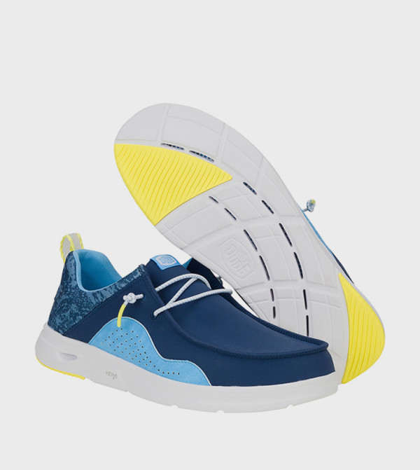 HEY DUDE  heat-ready-essentials - Blue Casual Slip-ons