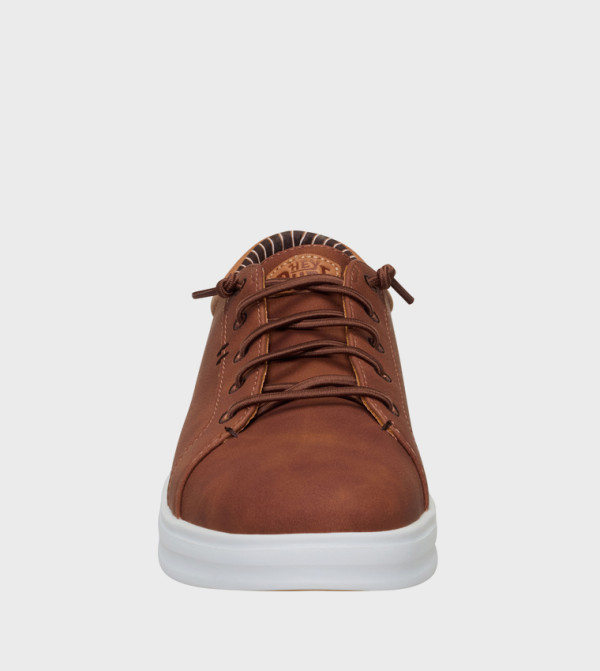 HEY DUDE HEY DUDE - Brown Low Top