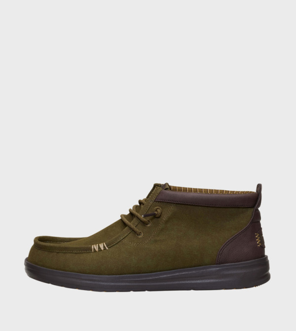 HEY DUDE  resort-vacation-sets - Brown Casual Slip-ons