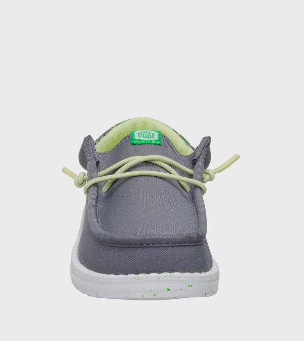 HEY DUDE  resort-vacation-sets - Grey Casual Slip-On's