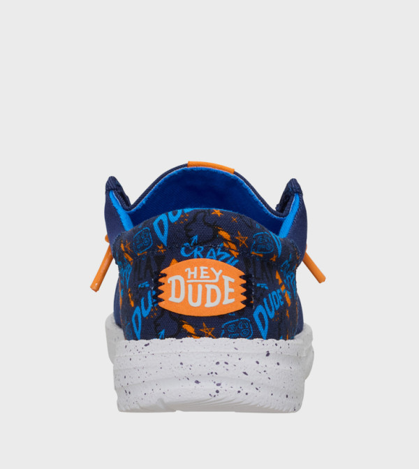 HEY DUDE  resort-vacation-sets - Blue Casual Slip-On's