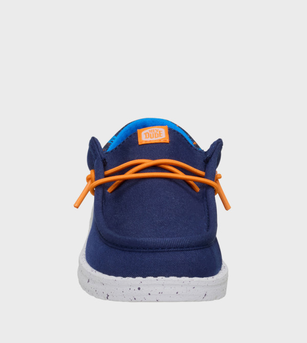 HEY DUDE  resort-vacation-sets - Blue Casual Slip-On's