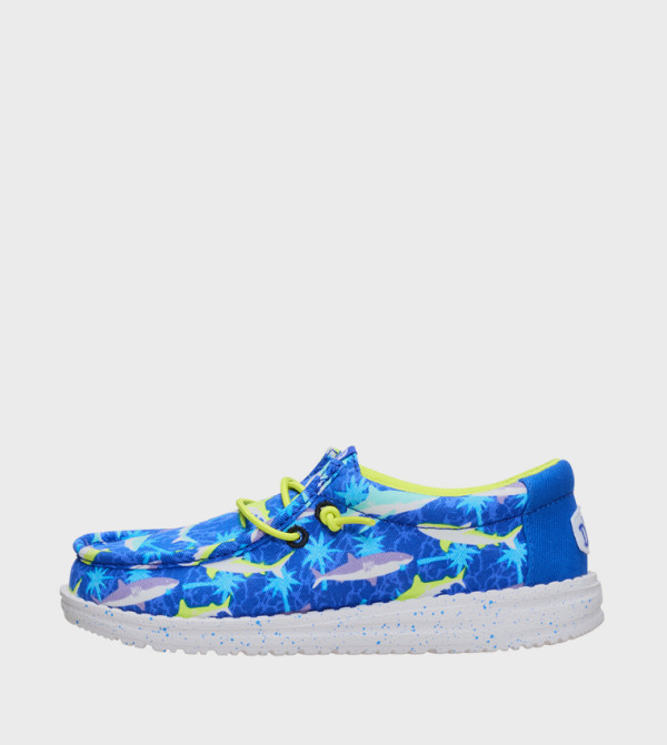 HEY DUDE HEY DUDE - Blue Casual Slip-ons