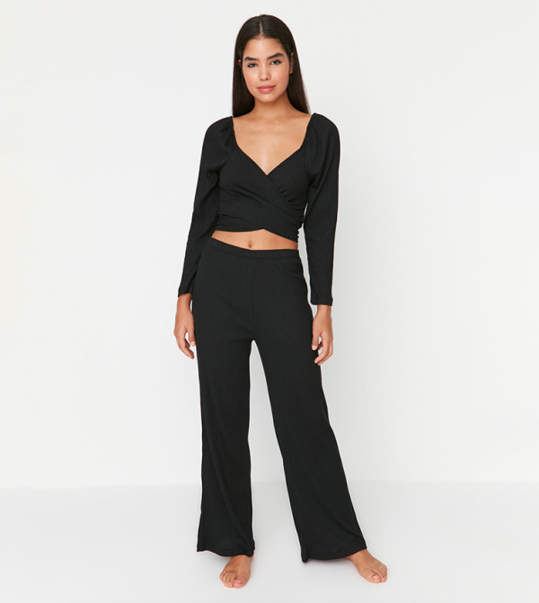 Trendyol Trendyol  - Black Nightsuits/Pyjama Set