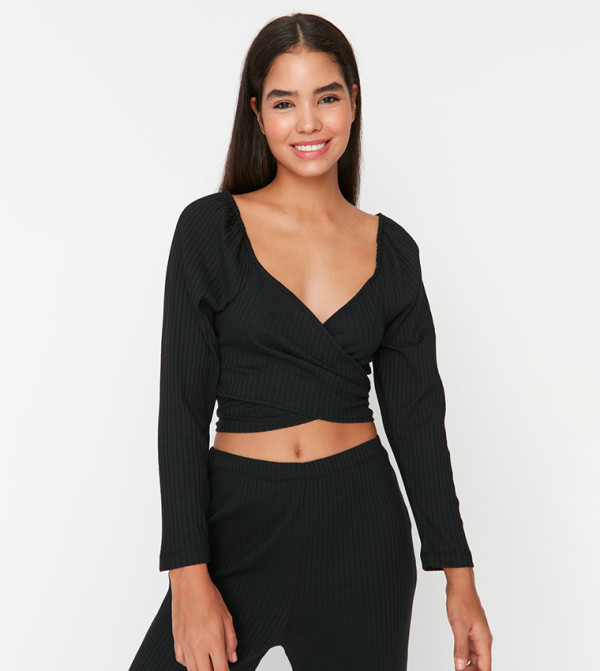 Trendyol Trendyol  - Black Nightsuits/Pyjama Set