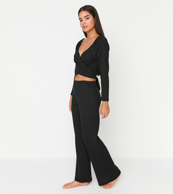 Trendyol Trendyol  - Black Nightsuits/Pyjama Set
