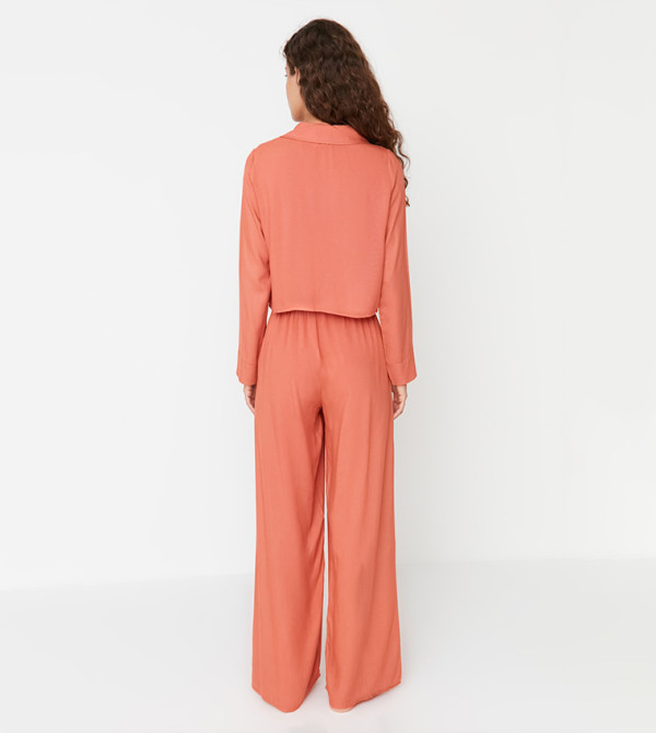 Trendyol Trendyol  - Orange Nightsuits/Pyjama Set