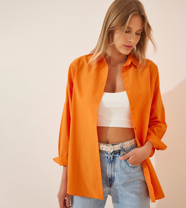 هابينس اسطنبول هابينس اسطنبول - برتقالي  قمصان