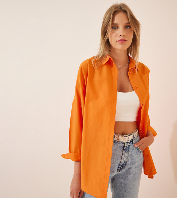 هابينس اسطنبول هابينس اسطنبول - برتقالي  قمصان