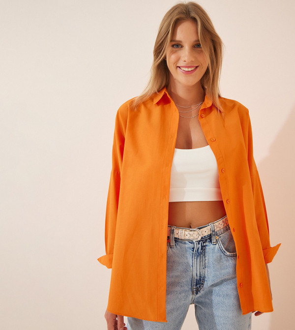 هابينس اسطنبول هابينس اسطنبول - برتقالي  قمصان