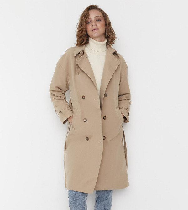 Trendyol Trendyol  - Beige Casual Jackets