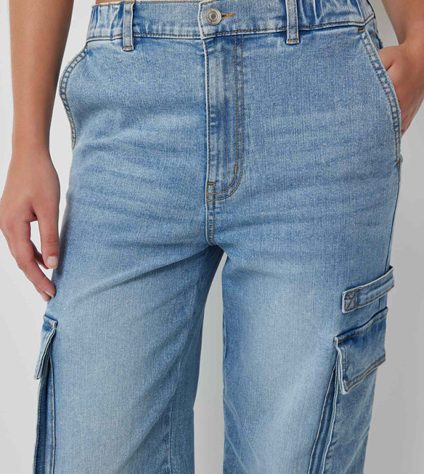 Ardene  Slim Fit Jeans - Blue Slim Fit Jeans