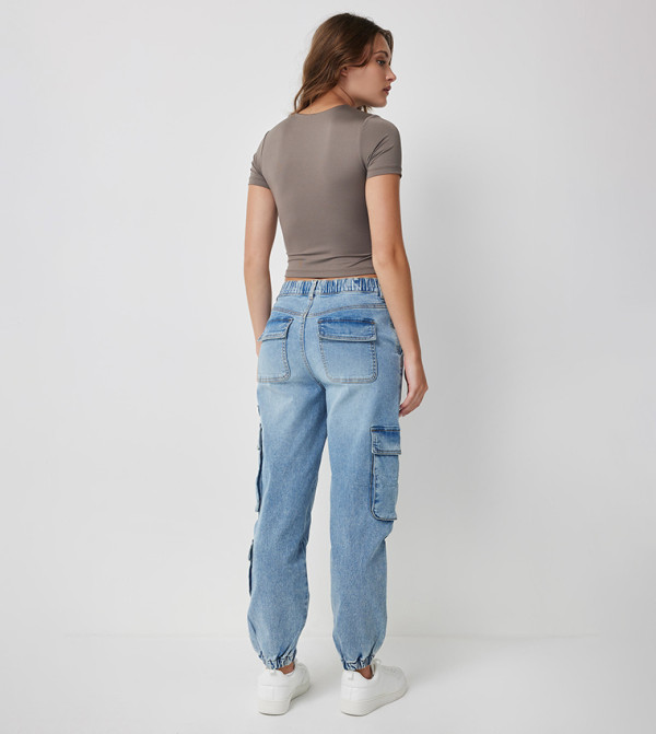 Ardene  Slim Fit Jeans - Blue Slim Fit Jeans