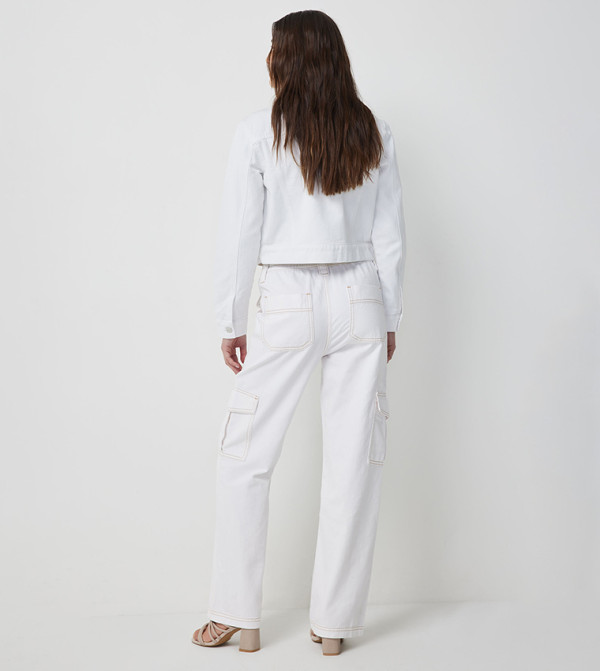 Ardene  Jeans - White Straight Jeans