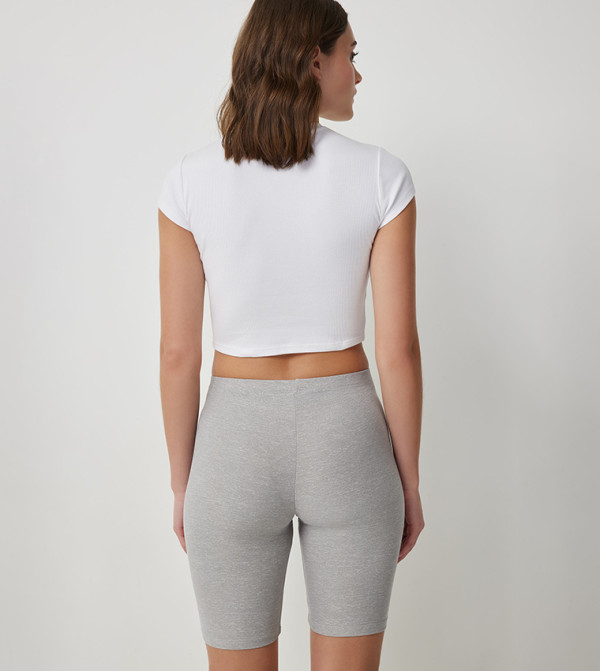 Ardene  Active Shorts - Grey Active Shorts