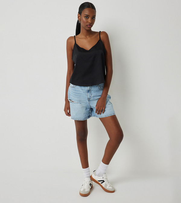 Ardene  Clothing - Black Sleeveless Tops