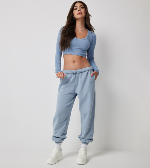 Ardene Cropped Tops - Blue Cropped Tops