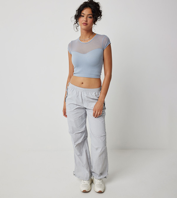 Ardene Ardene - Blue Cropped Tops