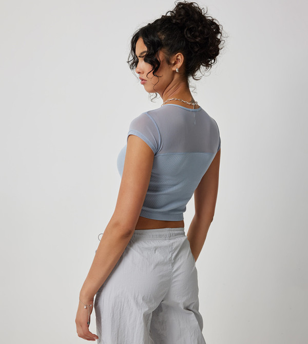 Ardene Ardene - Blue Cropped Tops