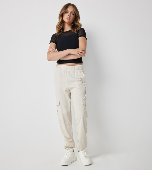 Ardene Clothing - Beige Joggers