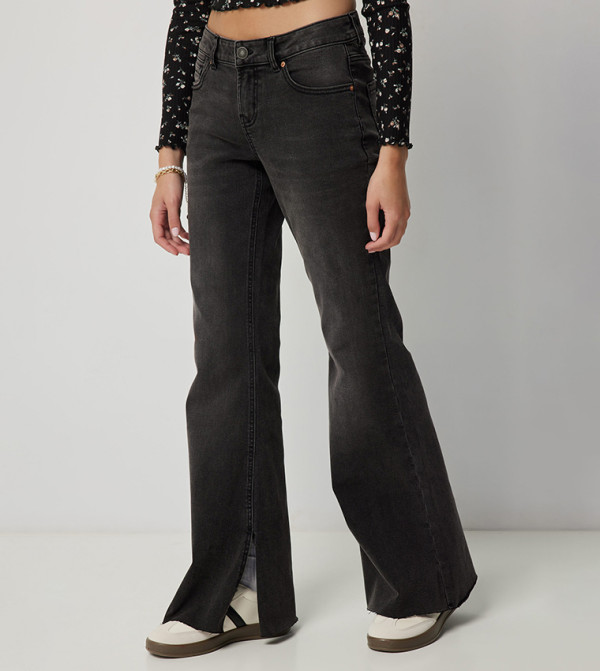 اردين اردين - أسود Wide Leg Jeans