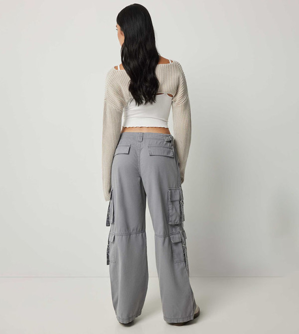Ardene  Cargos - Grey Cargos