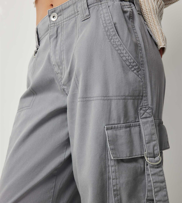 Ardene  Cargos - Grey Cargos