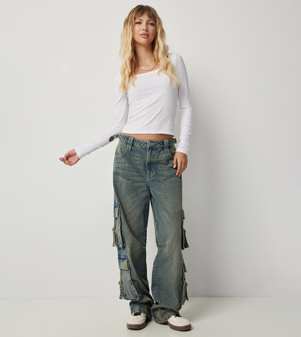 Ardene  T-Shirts - White Casual T-Shirts