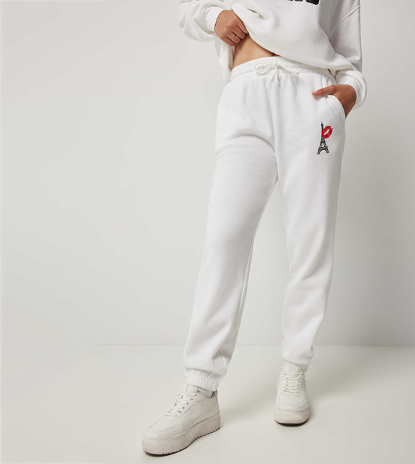 Ardene  Sweatpants - White Sweatpants
