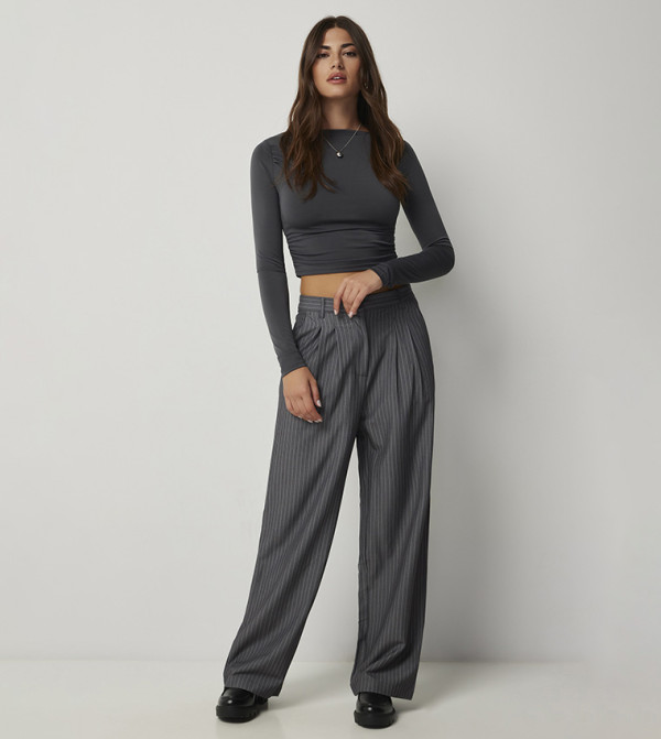 اردين  توبات كاجوال  - رمادي Casual Tops