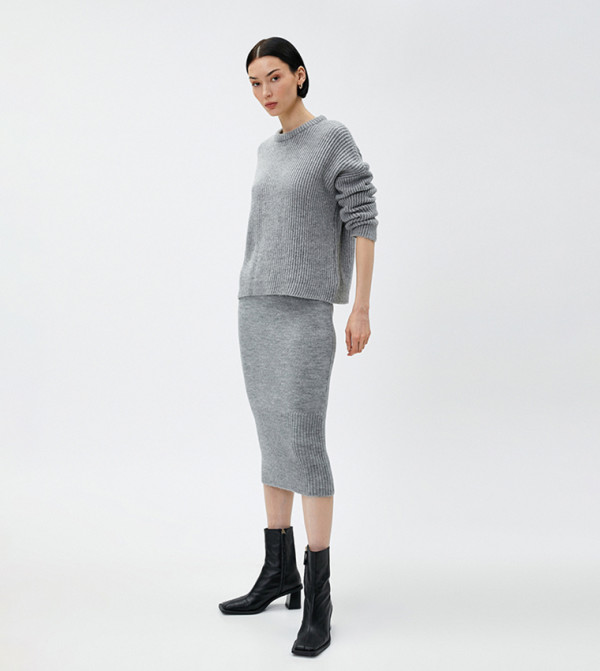 Koton  Skirts - Grey Skirts